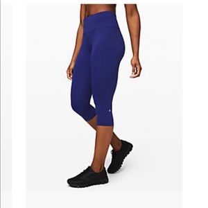 Lululemon Fast and Free Crop 19" leggings